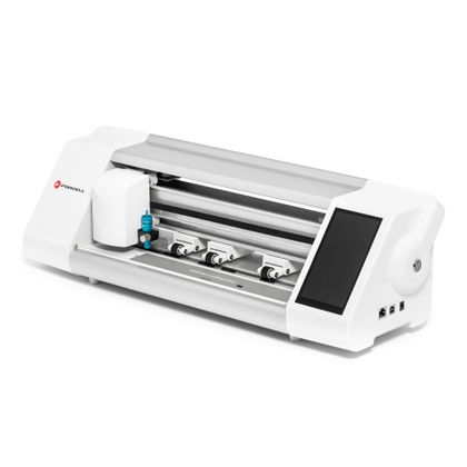 Ploter 2 generacji do folii Forcell na ekrany LCD + aplikator biały
