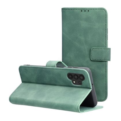 Etui z klapką na Samsung A32 5G Tender Book zielone
