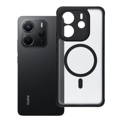 Etui na Xiaomi Redmi Note 14 4G Full Matte Mag Cover zgodne z MagSafe czarne