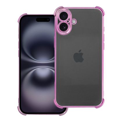 Etui na iPhone 16 PLUS Antishock Electro purpurowe