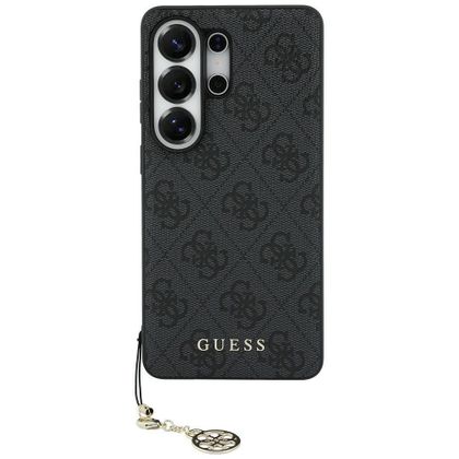 GUESS futerał do SAMSUNG S26 Ultra GUHMS26LGF4GGR (PU 4G Classic Logo with Charm) czarny