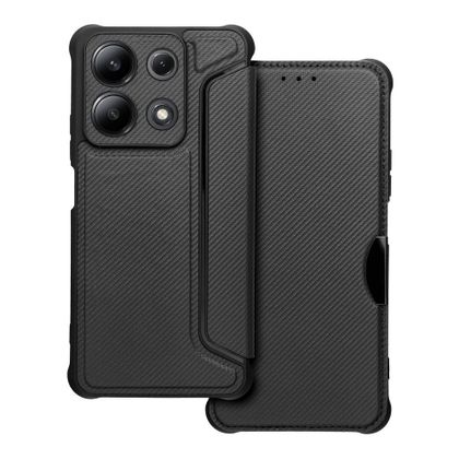 Etui z klapką na Xiaomi Redmi NOTE 13 4G Razor Book czarne