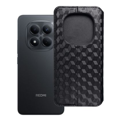 Etui z klapką na Xiaomi Redmi NOTE 15 PRO 4G Cubic Book czarne