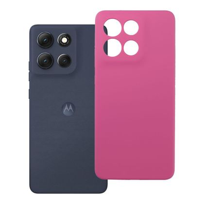 Etui na Motorola G86 5G Silicone 2mm (camera protection) różowe