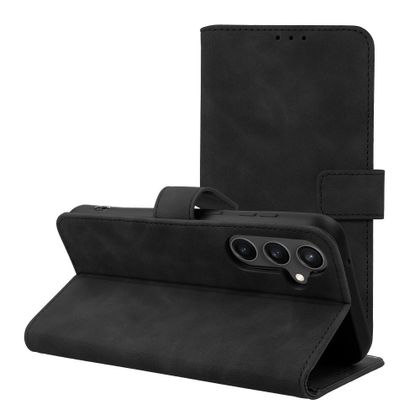 Etui z klapką na Samsung S23 FE Tender Book czarne