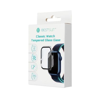 Futerał ochronny ze szkłem Bestsuit Flexible do Apple Watch Ultra/Ultra 2/Ultra 3 49mm - czarny