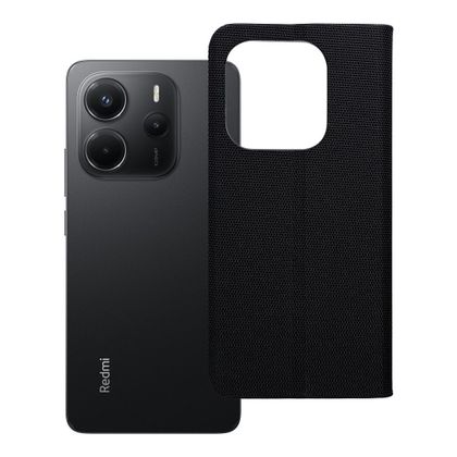 Etui z klapką na Xiaomi Redmi NOTE 14 4G (GLOBAL - 164,84mm x 78,15mm x 8,16mm) Sensitive Book czarne