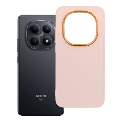 Etui na Xiaomi Redmi Note 15 PRO 5G Frame pudrowy róż