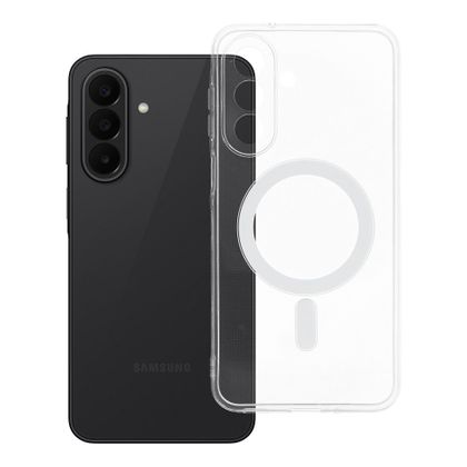 Etui na Samsung A27 5G Clear Case 2 mm zgodne z MagSafe (camera protection) transparentne