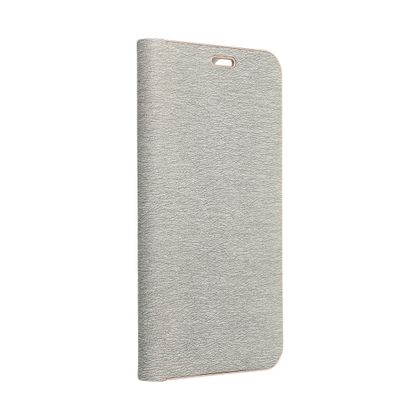 Etui z klapką na Samsung Xcover 7 Luna Book Gold srebrne