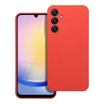 Etui na Samsung A25 5G Silicone brzoskwiniowe