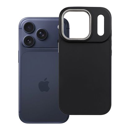 Etui na iPhone 17 Pro / 18 Pro (low camera edge) Frame czarne