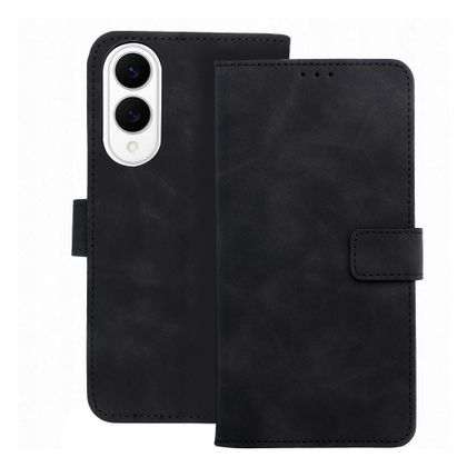 Etui z klapką na Samsung S25 EDGE Tender Book czarne