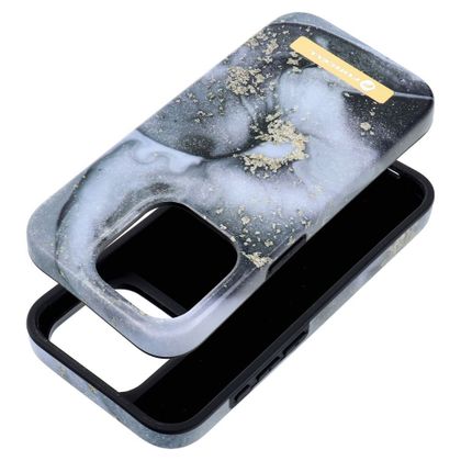 Etui na iPhone 15 PRO Forcell F-Protect Mirage zgodny z MagSafe marble mist