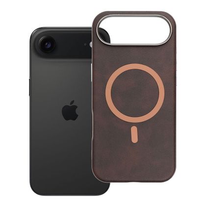 Etui na iPhone 17 AIR Gentleman Mag Cover zgodne z MagSafe brązowe