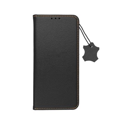 Etui z klapką na iPhone 11 Smart Pro Book skórzane czarne