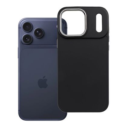Etui na iPhone 17 Pro Max / 18 Pro Max (low camera edge) Frame czarne