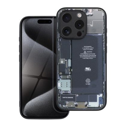 Etui na iPhone 15 PLUS Tech wzór 2