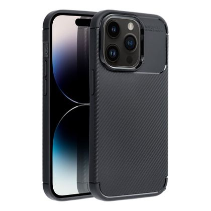 Etui na iPhone 14 PRO Carbon Premium czarne
