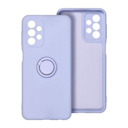 Etui na Samsung A55 5G Silicone Ring fioletowe