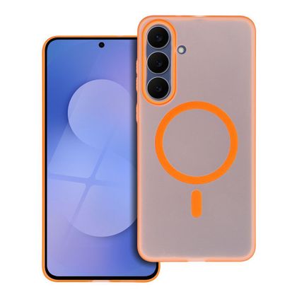 Etui na Samsung A17 / A18 Go Orange zgodne z MagSafe pomarańczowe