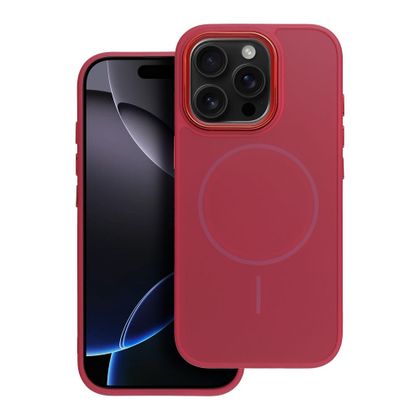 Etui na iPhone 16 PRO MAX Frame Mag Cover zgodne z MagSafe magenta