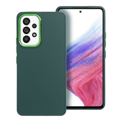 Etui na Samsung A53 5G Frame zielone