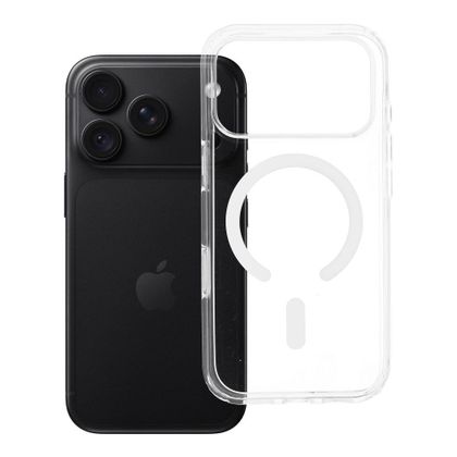 Etui na iPhone 18 Pro / 17 Pro Forcell F-Protect Clear Hybrid Premium zgodne z MagSafe transparentnene 0INT