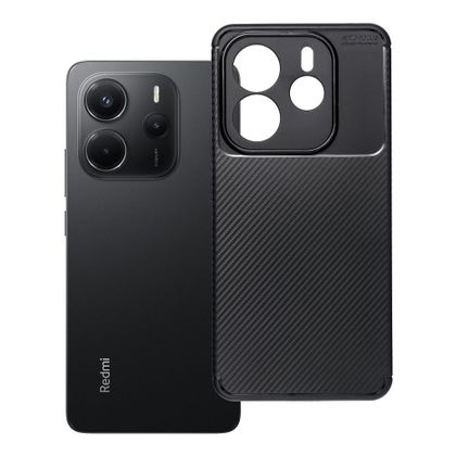 Etui na Xiaomi Redmi Note 14 5G Carbon Premium czarne