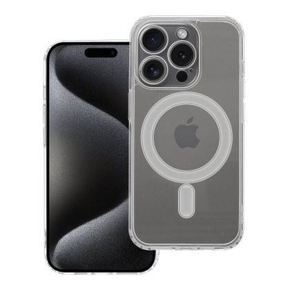 Etui na iPhone 15 PRO Clear Mag Cover (Str / Camera Protection) zgodne z MagSafe transparentne