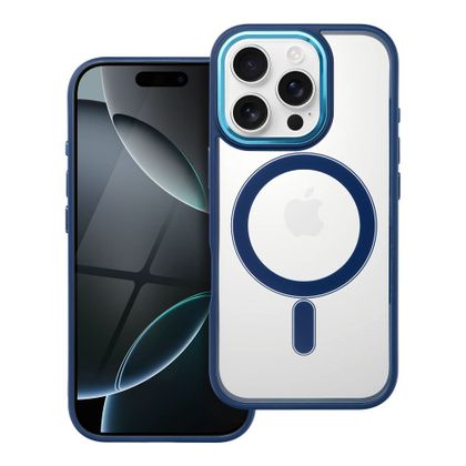 Etui na iPhone 16 PRO Color Edge Mag Cover zgodne z MagSafe niebieskie