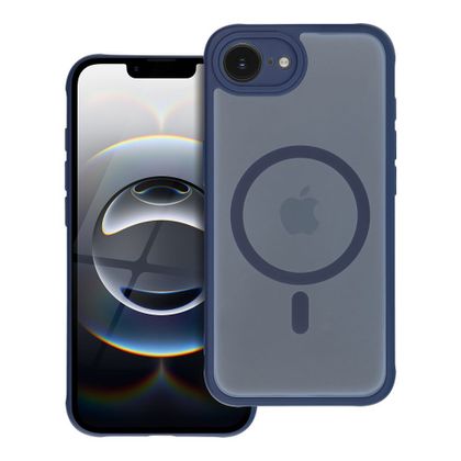 Etui na iPhone 16 PRO MAX Full Matte Mag Cover zgodne z MagSafe niebieskie