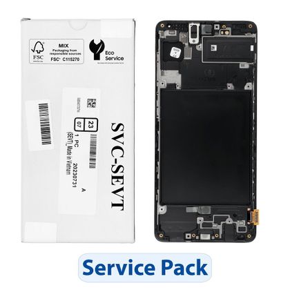 ServicePack Wyświetlacz LCD do SAMSUNG A71 A715F GH82-22248A