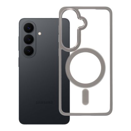 Etui na Samsung S26 Color Edge Mag Cover zgodne z MagSafe tytanowe szare