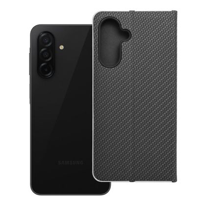 Etui z klapką na Samsung A26 5G Luna Book Carbon czarne