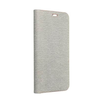 Etui z klapką na Samsung S20 FE / S20 FE 5G Luna Book Gold srebrne