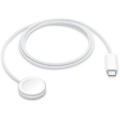 Oryginalny Kabel do szybkiego ładowania indukcyjnego Apple Watch USB C 7,5W 1m MT0H3ZM/A biały blister