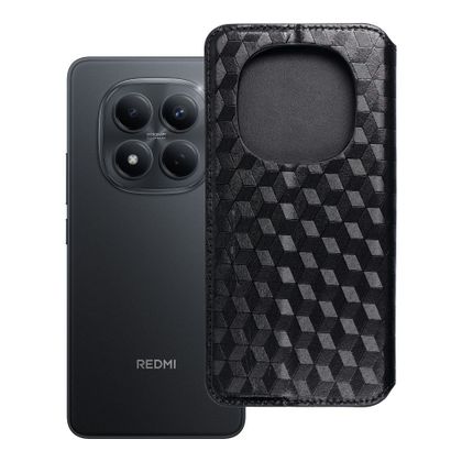 Etui z klapką na Xiaomi Redmi NOTE 15 5G Cubic Book czarne