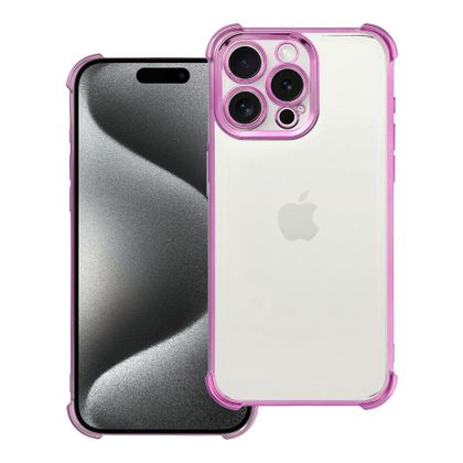 Etui na iPhone 15 PRO MAX Antishock Electro purpurowe
