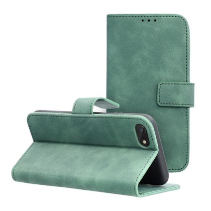Etui z klapką na iPhone 7 / 8 / SE 2020 / SE 2022 Tender Book zielone