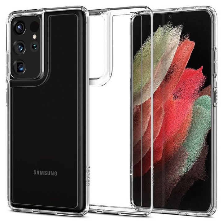 Spigen Ultra Hybrid, clear - Galaxy S21 Ultra na NearMe.pl
