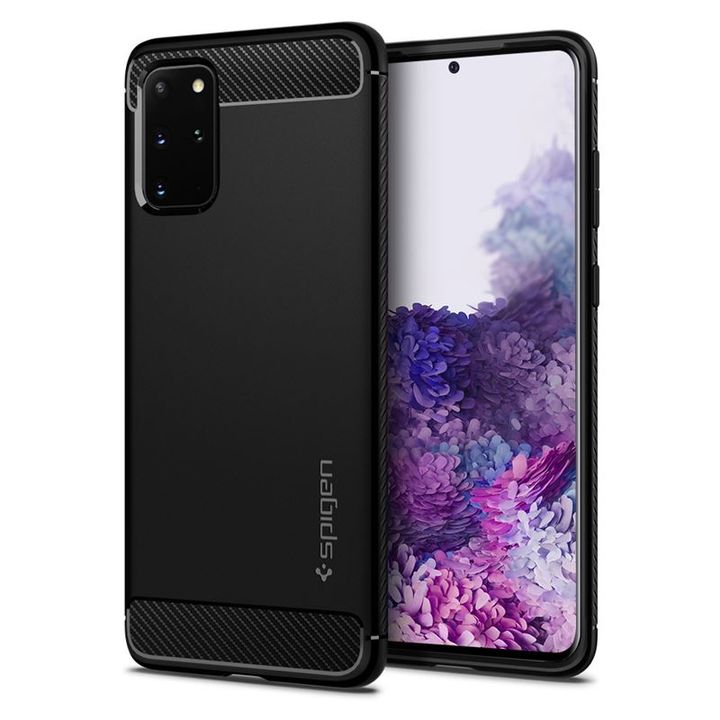 Spigen Rugged Armor, black - Galaxy S20+ na NearMe.pl