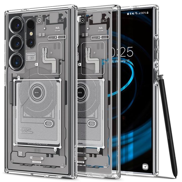 Spigen Ultra Hybrid, zero one white - Samsung Galaxy S24 Ultra na NearMe.pl