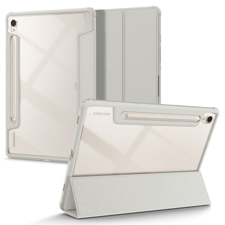 Spigen Ultra Hybrid Pro, gray - Samsung Galaxy Tab S9 na NearMe.pl