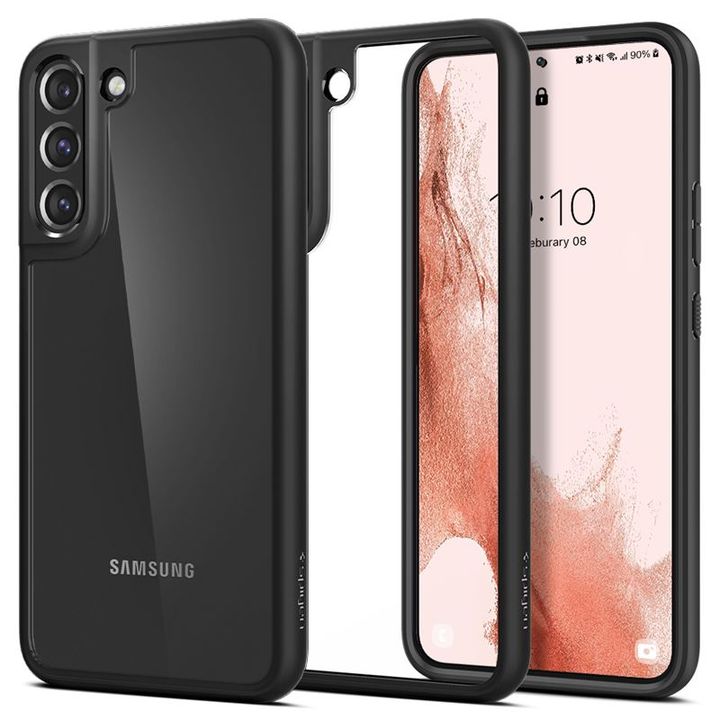Spigen Ultra Hybrid, matte black - Samsung Galaxy S22 na NearMe.pl