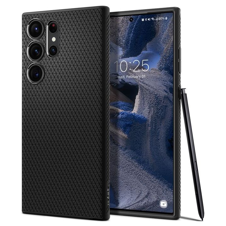 Spigen Liquid Air, black - Samsung Galaxy S23 Ultra na NearMe.pl