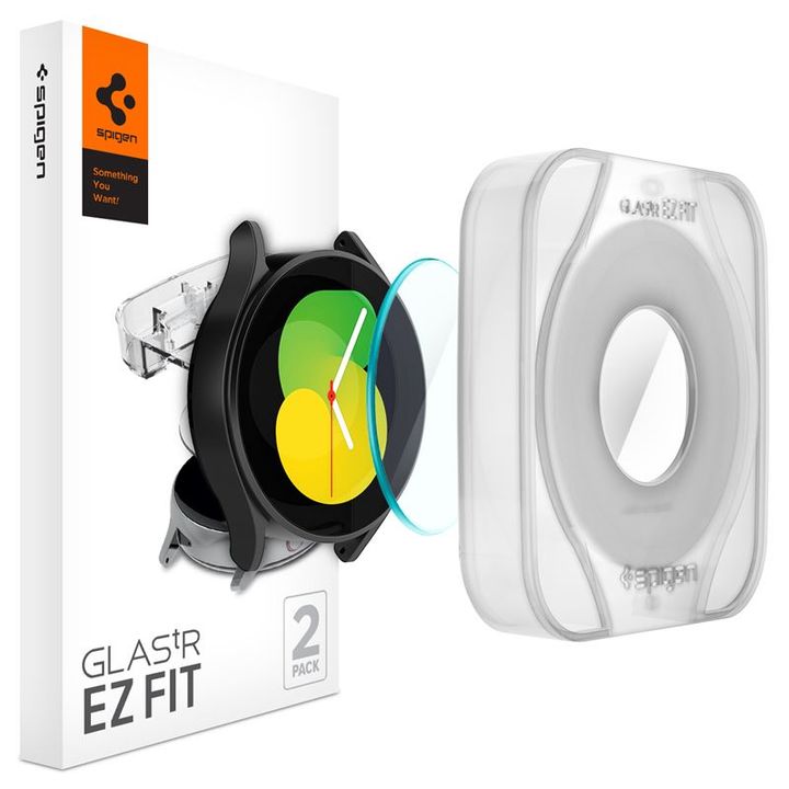 Spigen Glass EZ Fit 2 Pack - Samsung Galaxy Watch5/4 44mm na NearMe.pl