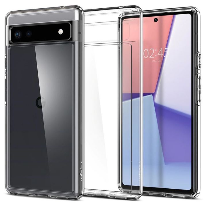 Spigen Ultra Hybrid, clear - Google Pixel 6a na NearMe.pl