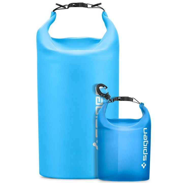 Spigen Aqua Shield WaterProof Dry Bag 20L + 2L A630, sea blue na NearMe.pl