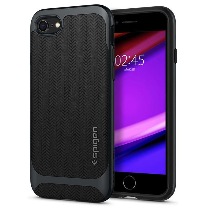 Spigen Neo Hybrid, metal slate - iPhone SE 2022/SE 2020/8/7 na NearMe.pl